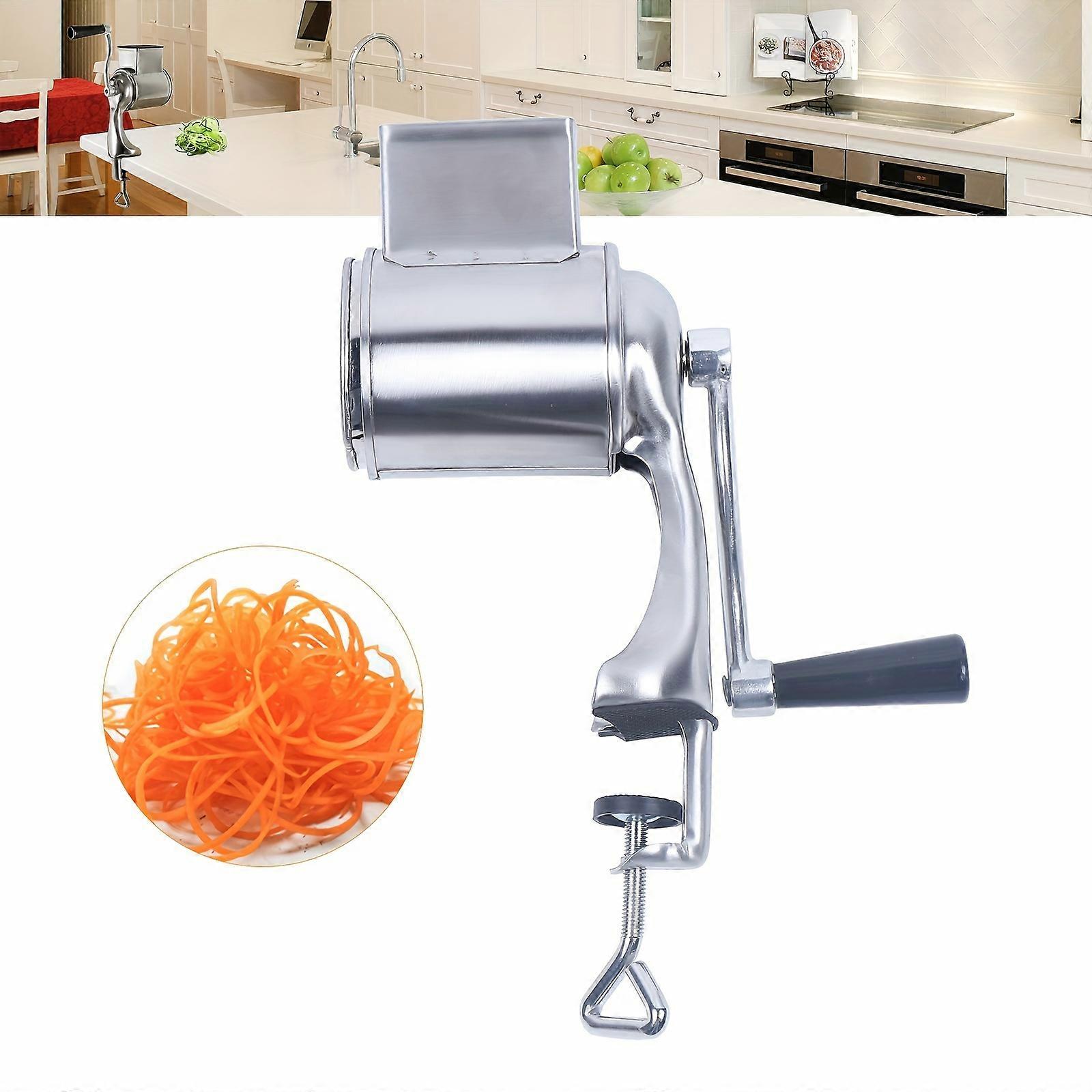 New style Manual Kitchen Rotary Grater Food Mill Vegetable Cheese Slicer Nut Grinder