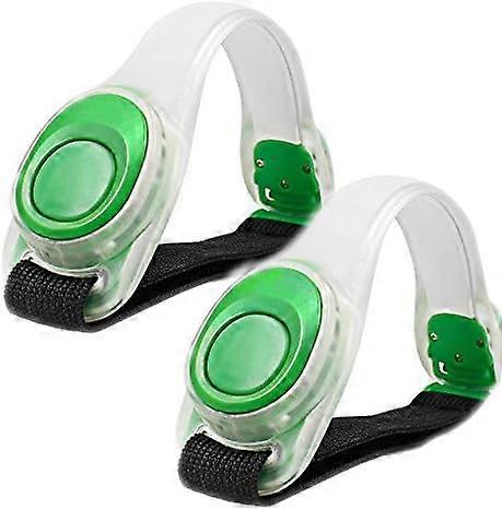 Stay Visible and Safe While Jogging and Cycling with our Reflective LED Armband - 2 Piece Set
