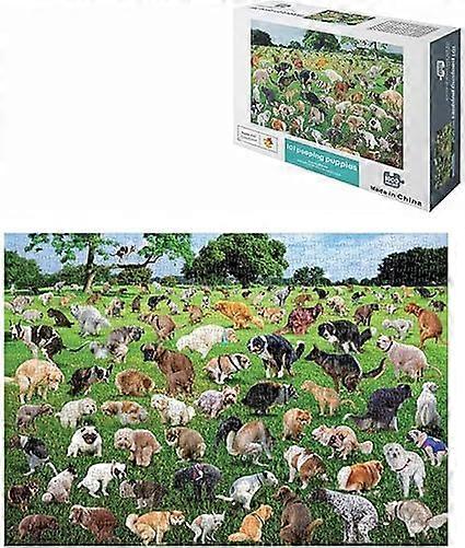101 Pooping Puppies Jigsaw Puzzles