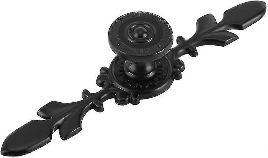 4-pack Vintage Style Door Knob Backs, (black)