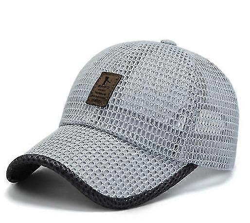 남녀 공용 통기성 풀 메쉬 모자, 빠른 드라이 러닝 모자, 여름 메쉬 야구 모자 조절 가능한 냉각수 스포츠 모자