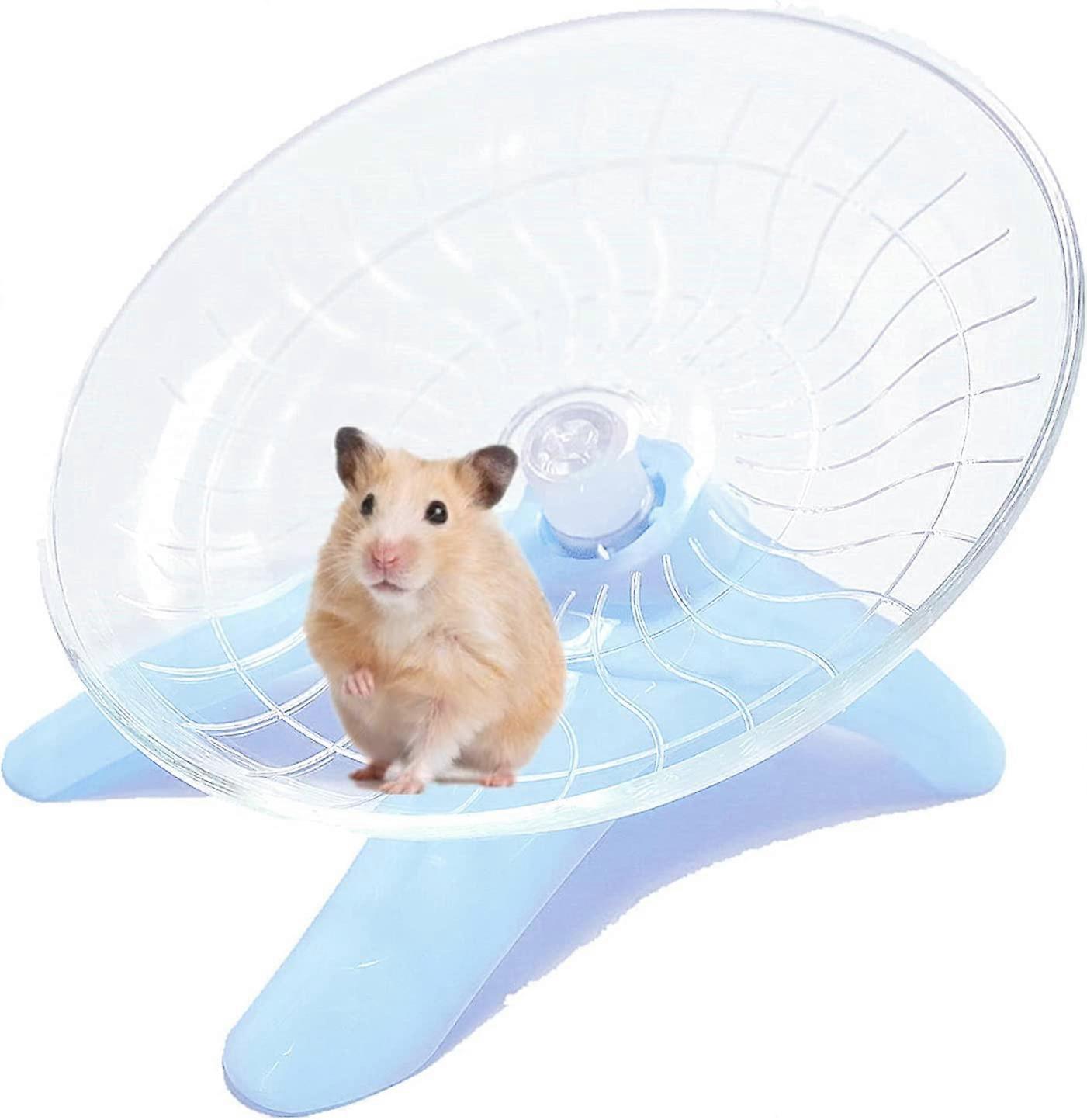 Hamster flying saucer hiljainen juoksuharjoituspyörä, pienet lemmikit hiljainen juoksupyörä hamsterin pyörä