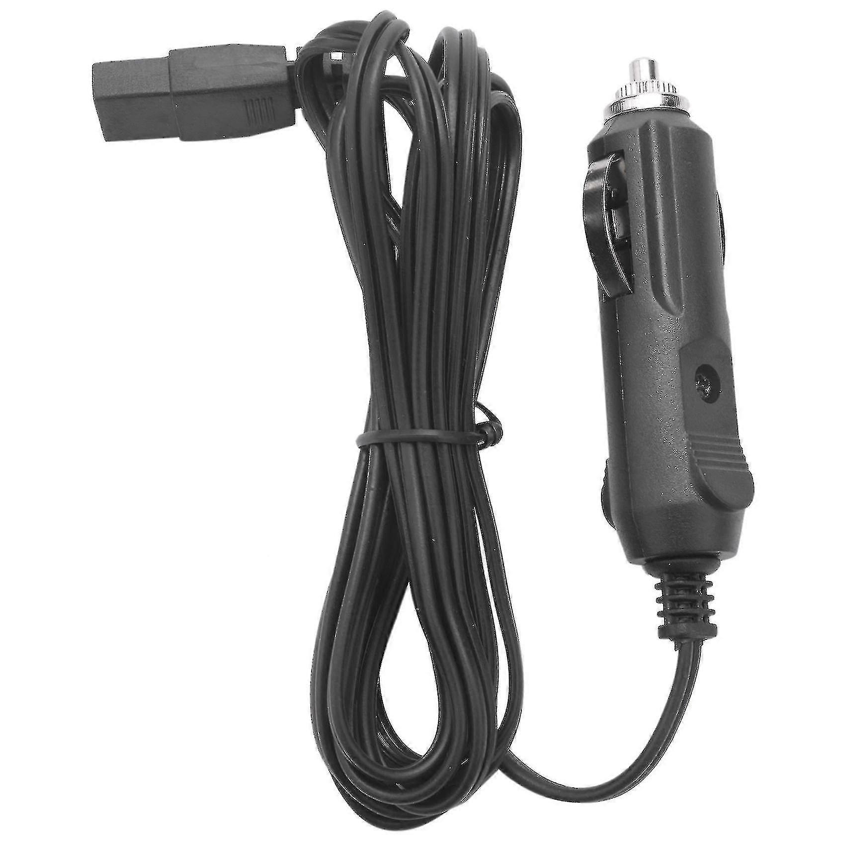 2m 12v מכונית מקרר קופסה מקרר סיגריה מצית סיגריה 2 פינים כבל מטען