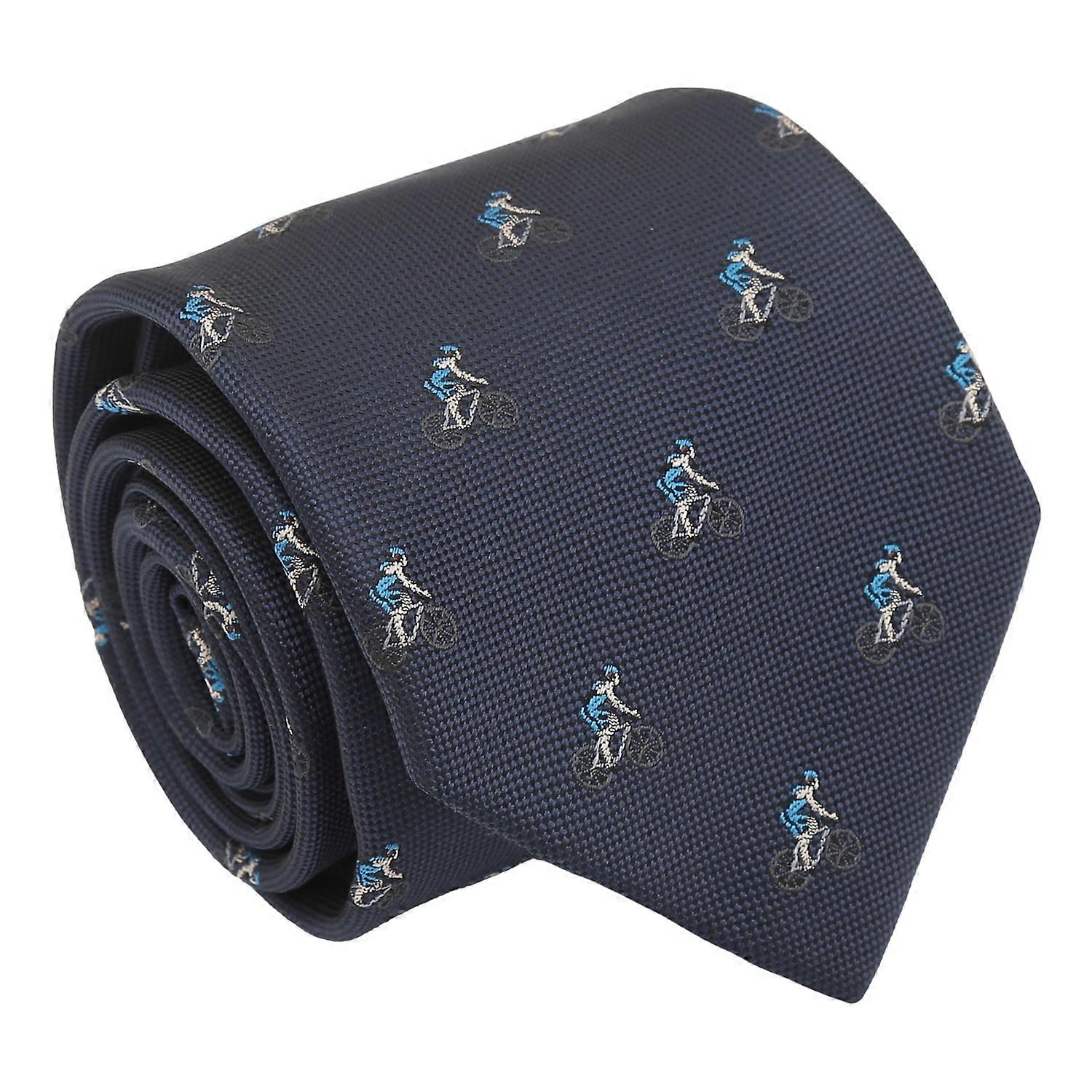 Navy Blue Cycling Tie