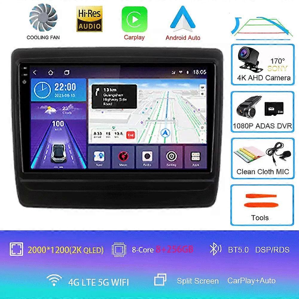 Pour Isuzu Dmax 2020 2021 2022 8 Core Android 14 Voiture Radio Vidéo Lecteur Gps Stéréo Carplay 8g 256g Non 2din Navigateur Écran