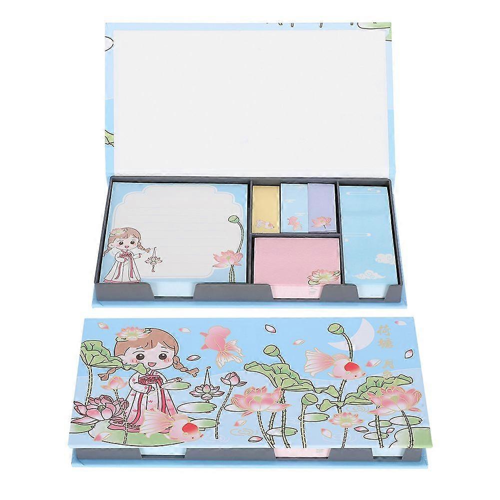 2 Boxes Sticky Notes Set Cute MultiPurpose Tearable NTimes Memo Pads Office School Notepad