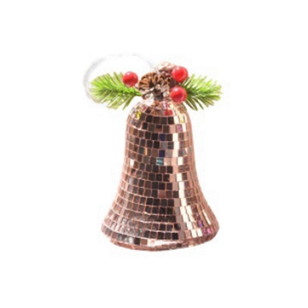 جرس أجراس عيد الميلاد المعلقات عيد الميلاد الحرفية شجرة عيد الميلاد معلقة أجراس شجرة ديكور هدية السنة الجديدة