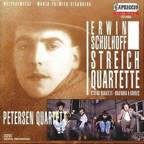 Erwin Schulhoff String Quartets Nos. 1 and 2 (Petersen Quartet) CD (2005)