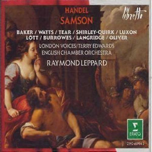 George Frideric Handel Samson CD 3 discs (1993)