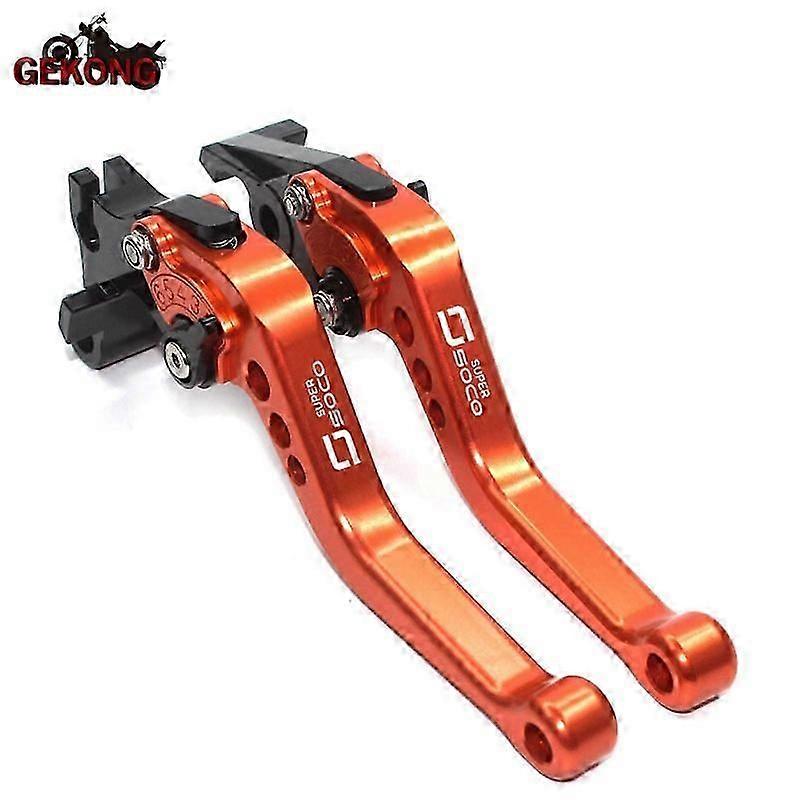 Poignée De Frein Et Embrayage Réglable CNC Pour Super SOCO TC/TCmax/TS/TSx - Aluminium - Lot De 2 - 5