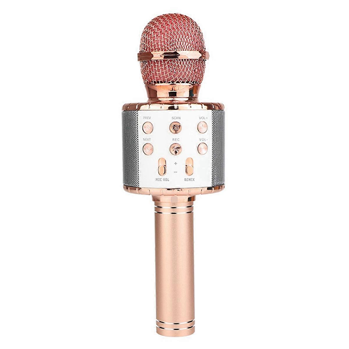 Upgrade Wireless Bluetooth K-Song Microphone with Lighting Household Mobile Phone Computer Singing