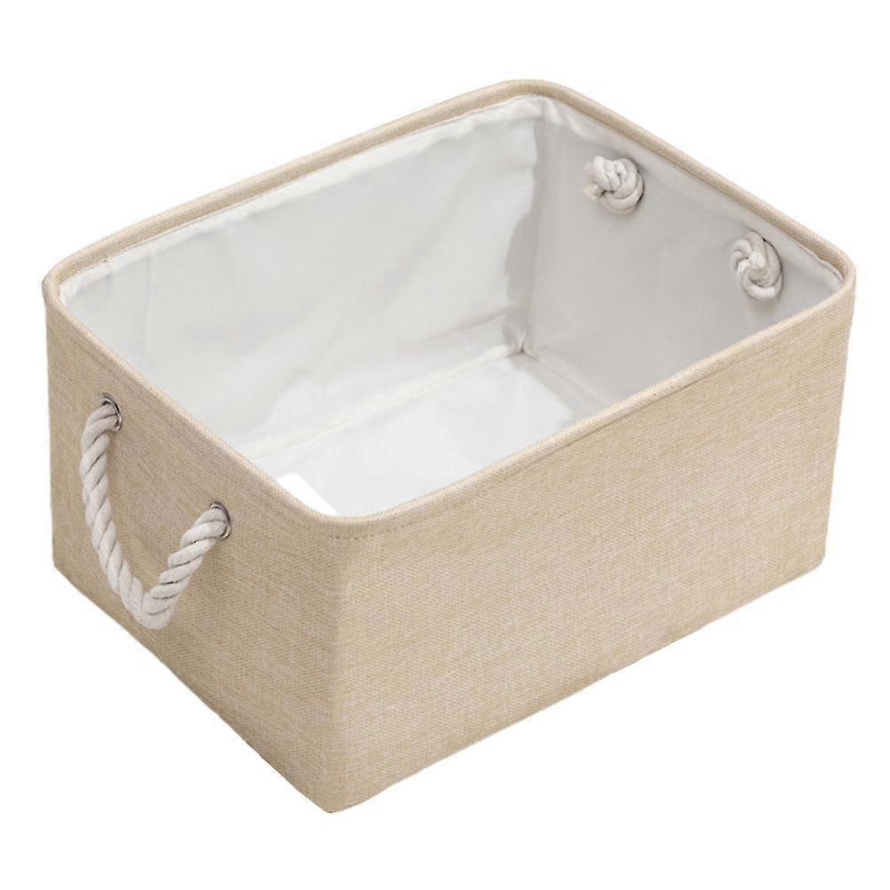 Foldable Linen Storage Box for Home and Office Organization