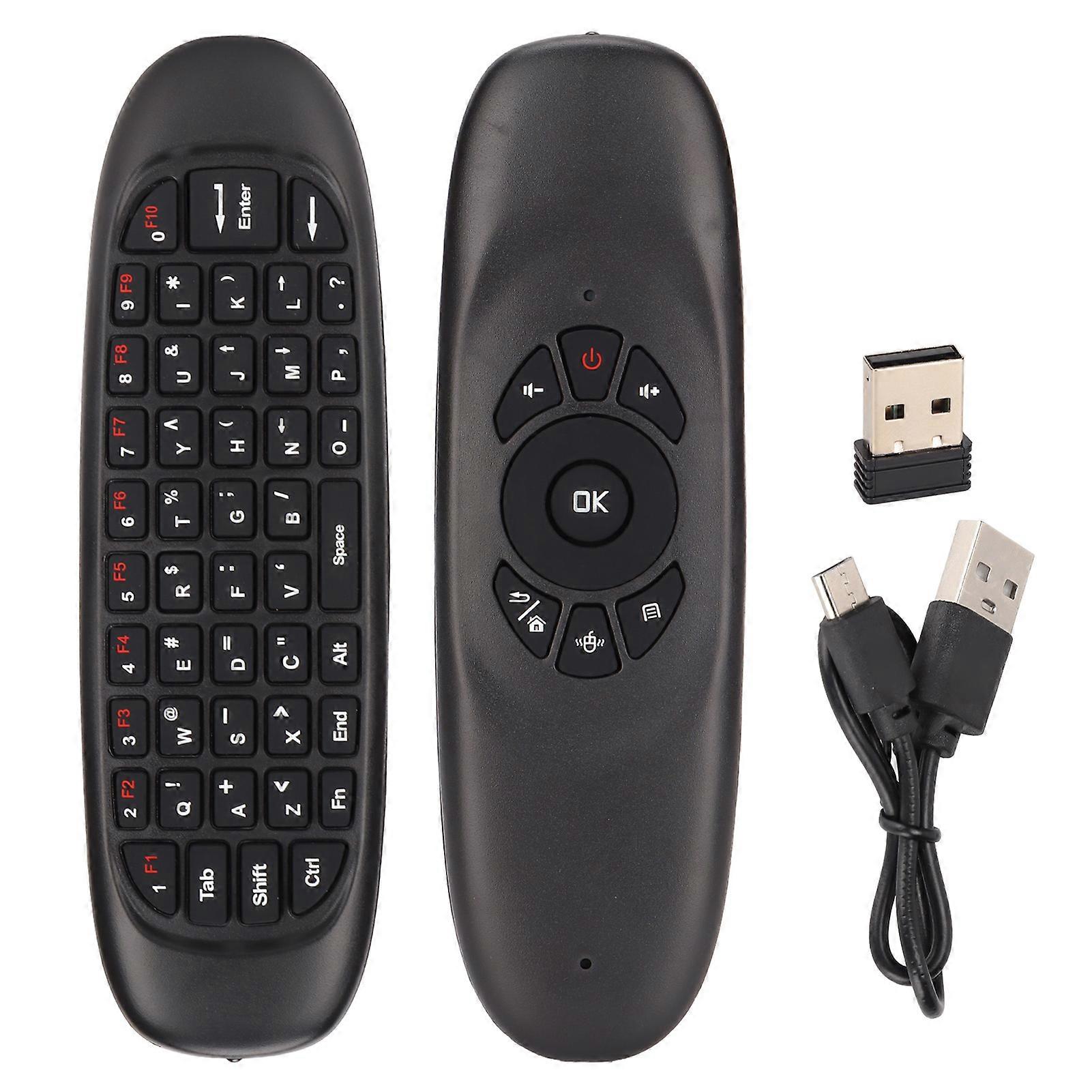 Air Mouse Multifunction 2.4GHz Wireless USB Receiver Plug and Play Sensitive Accurate Control PC Remote for PC TV