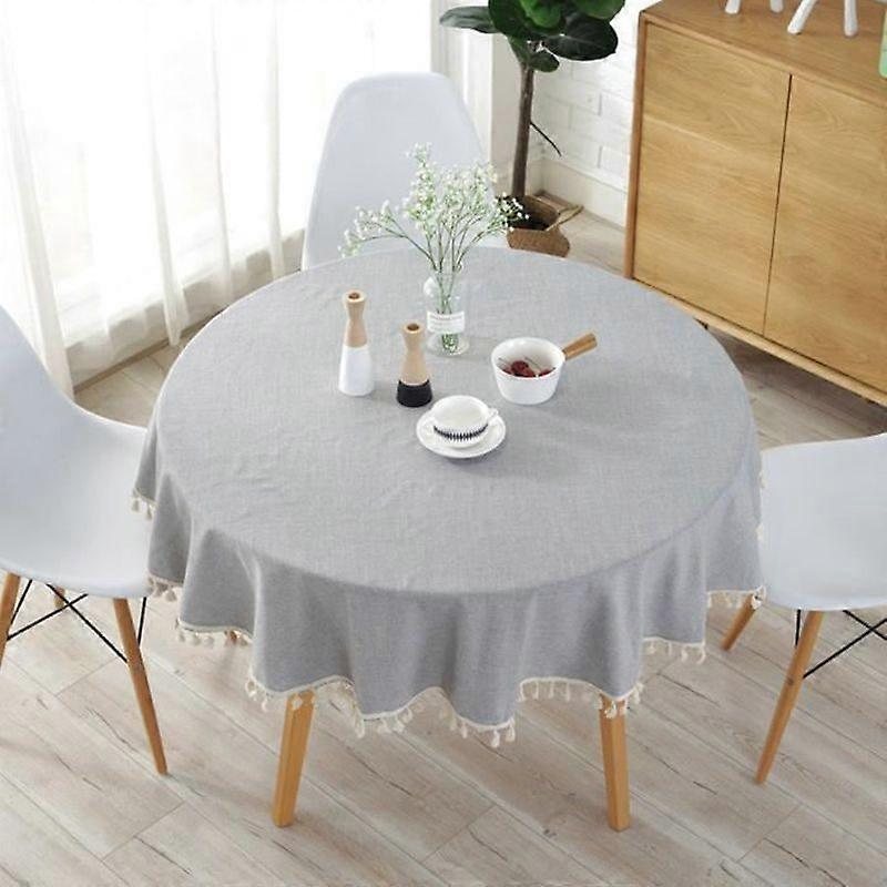 Tablecloth - Not specified - Round - 150 cm - Resistant - Washable