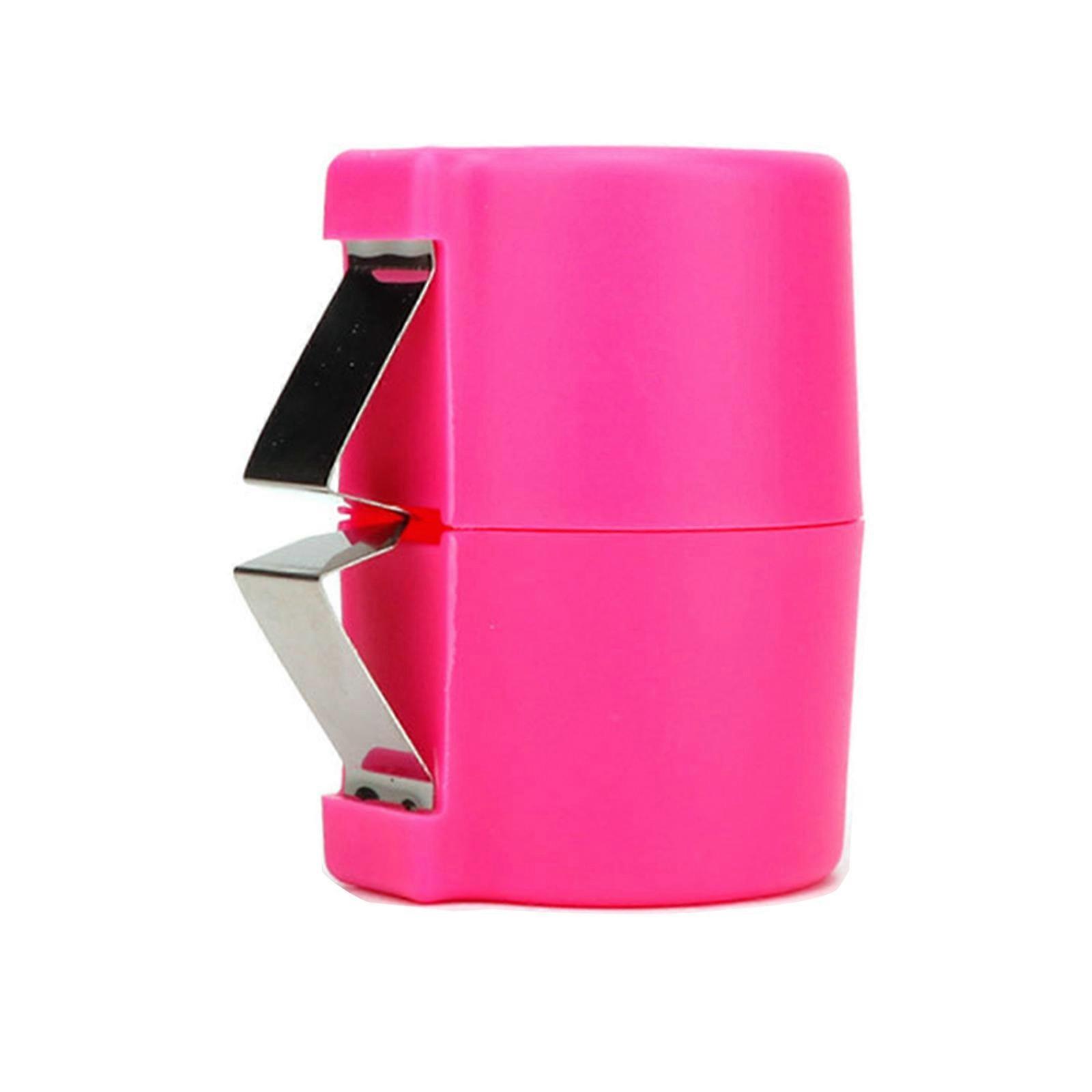 Eggs Cracker Tool with Pressing Plate Kitchen Eggs Separator for Cooking and Baking Multipurpose Eggshells Cutter  Pink