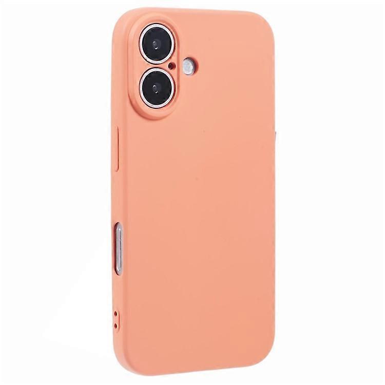 Compatible For iPhone 16 Plus Case Soft Fiber Lining TPU Phone Cover Camera Lens Protection