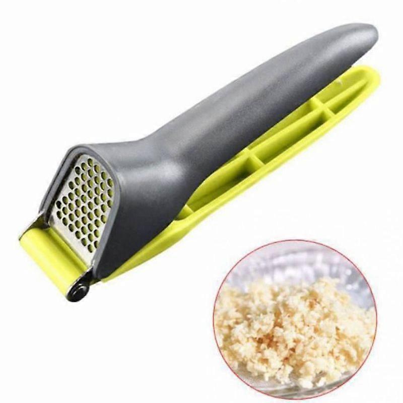Garlic Press Manual Kitchen Tool Easy Cleaning
