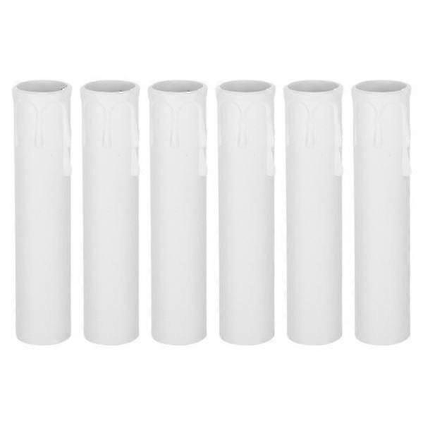 10 stk. plastlysrør dekorative lysrør ringformede lysforsyninger