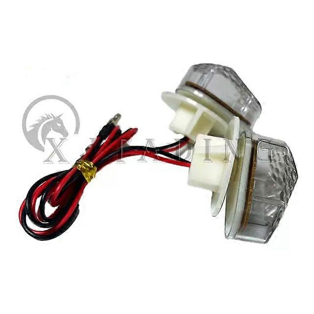 Flush Mount LED Indicator Light Moto Flashing compatible for YZF R1 R6 YZF R6S FZ1S FAZER 1000 FZ6S FAZER 600 Motorcycle Turn Signal