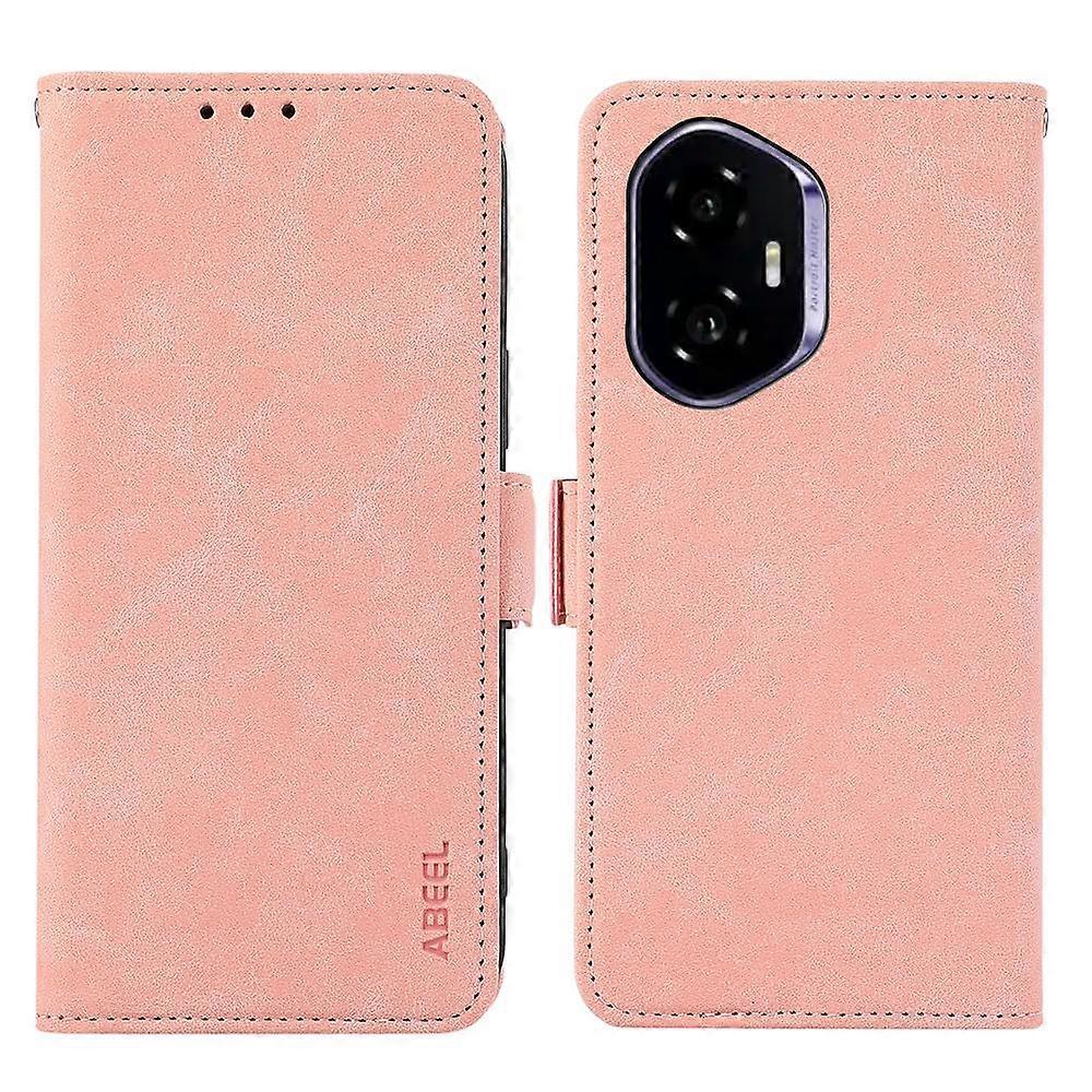 ABEEL Frosted Magnetic RFID Leather Phone Case
