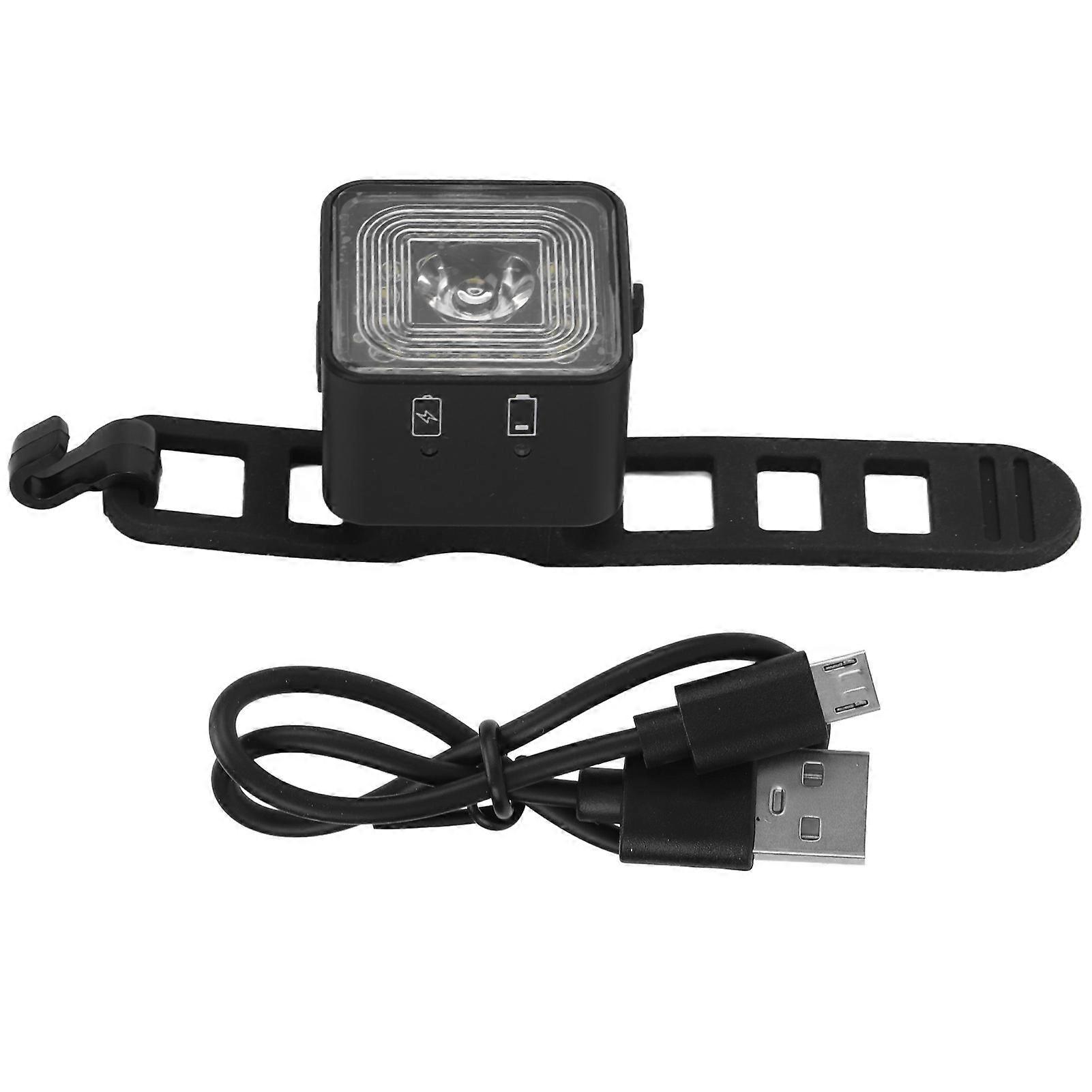 Bike Light Waterproof Practical Super Bright Five Level Dimming USB Fast Charging Bicycle AccessoriesE‑105 Front Light
