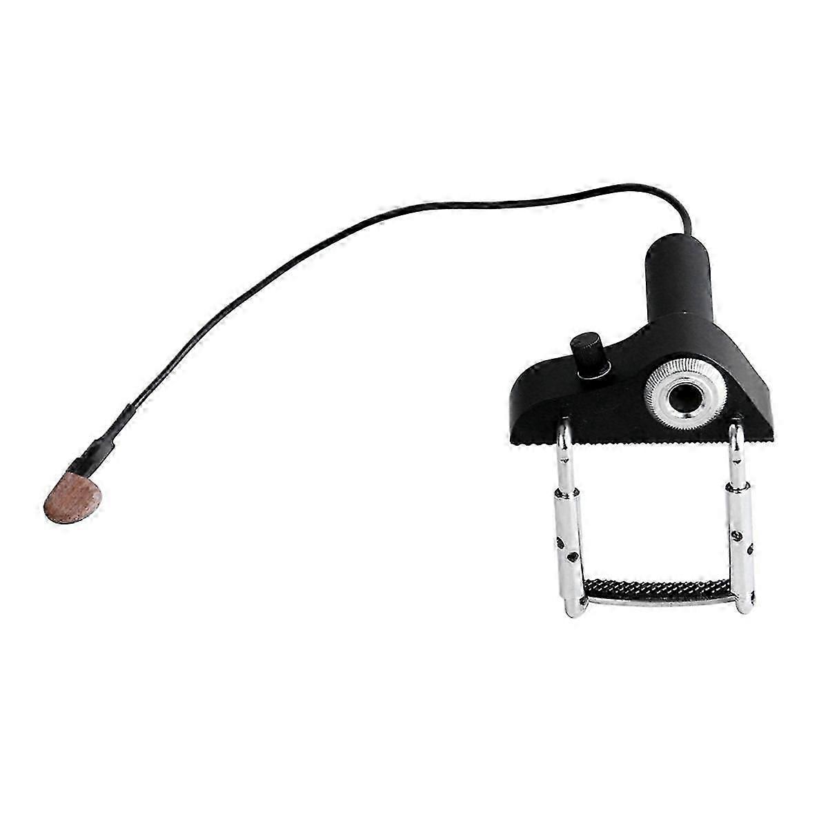 Pickup for Violin Electronic Organ Instant Authentic Acoustic Sound - Easy to Mount Adjusting Place js