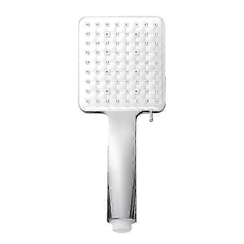 Shower Head, Square High Pressure Shower Head Universal Adjustable Replacement Powerful Shower Head, Chrome