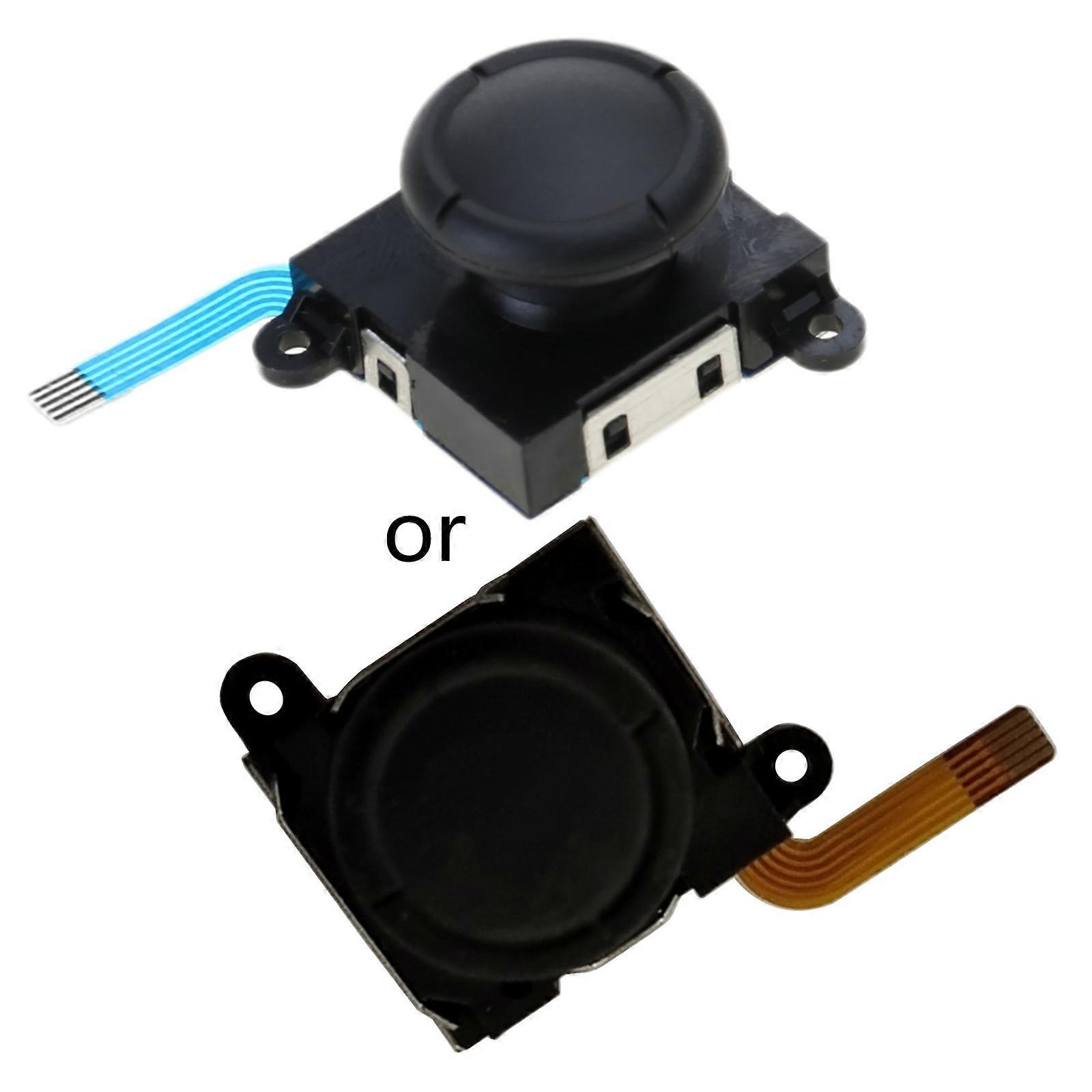 Analog Joystick Thumb Sticks, 3D Sensor Rocker Replacement Repair  Accessory for N-Switch  Controller  Dark Blue
