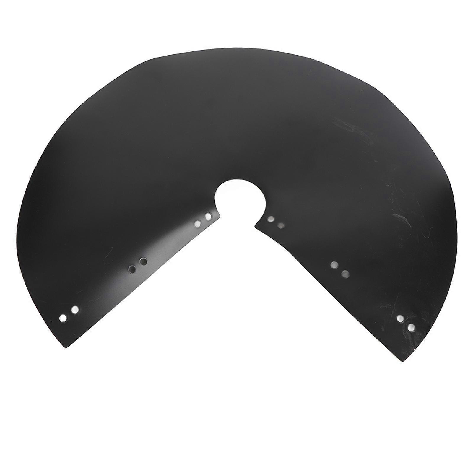 Egern Flapper Galvaniseret Stål Baffel til Fuglefoder Sort