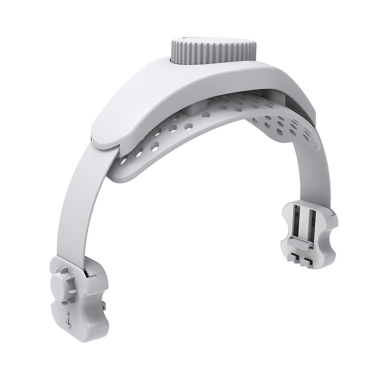 Adjustable Head Straps for 4 Ultra VR Replacement Headbands Enhances Support and Reduce Head Pressure White