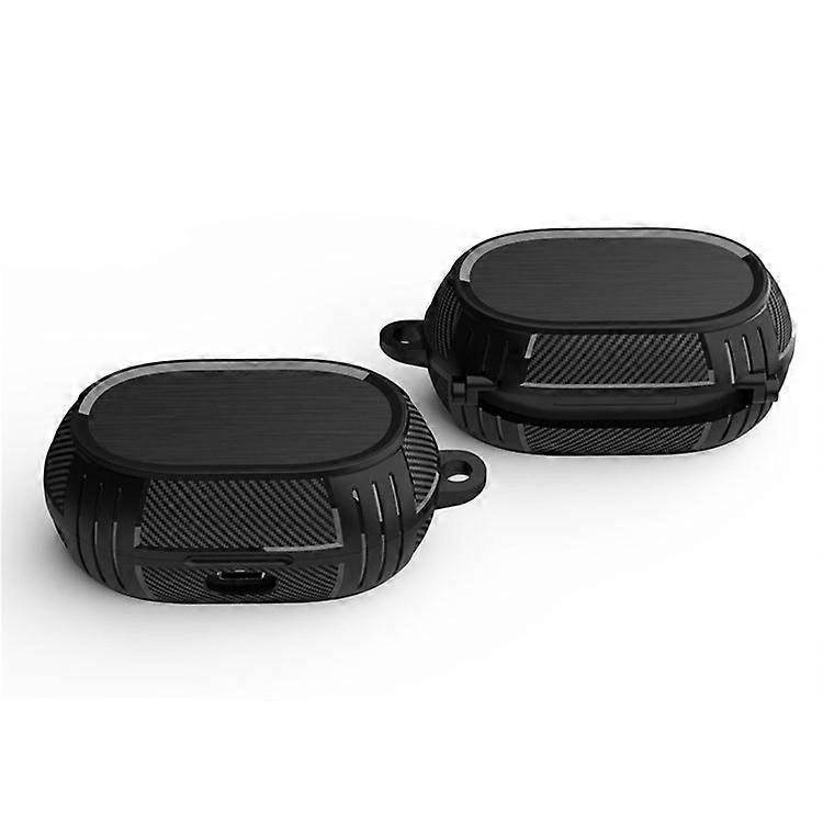 Compatible For Jabra Elite 7 Pro / Elite 7 Active Anti-Scratch Earphone Protector TPU Cover with Carrying Buckle