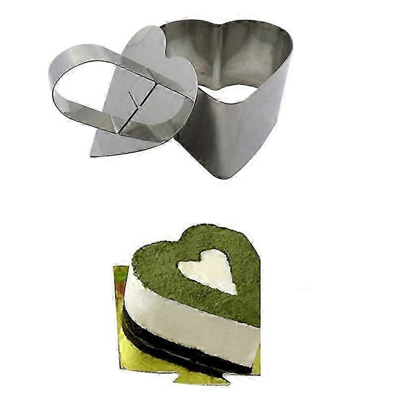 Acier inoxydable Cake Cutter Bakeware Mini Fondant Mousse Moule Cuisine DIY Tool