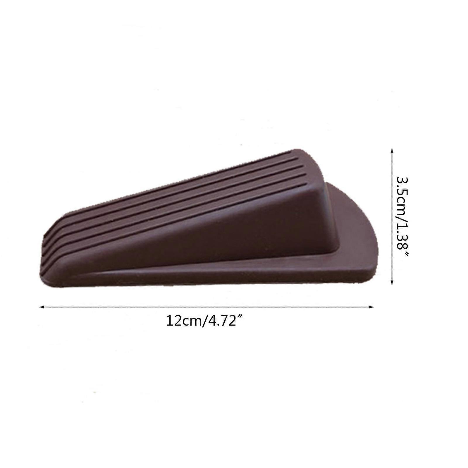 Door Stoppers for Floor Rubber Door Stop Wedge Door Gaps Prevent The Lock-Outs Floor Sturdy Stackable Door Stop BK