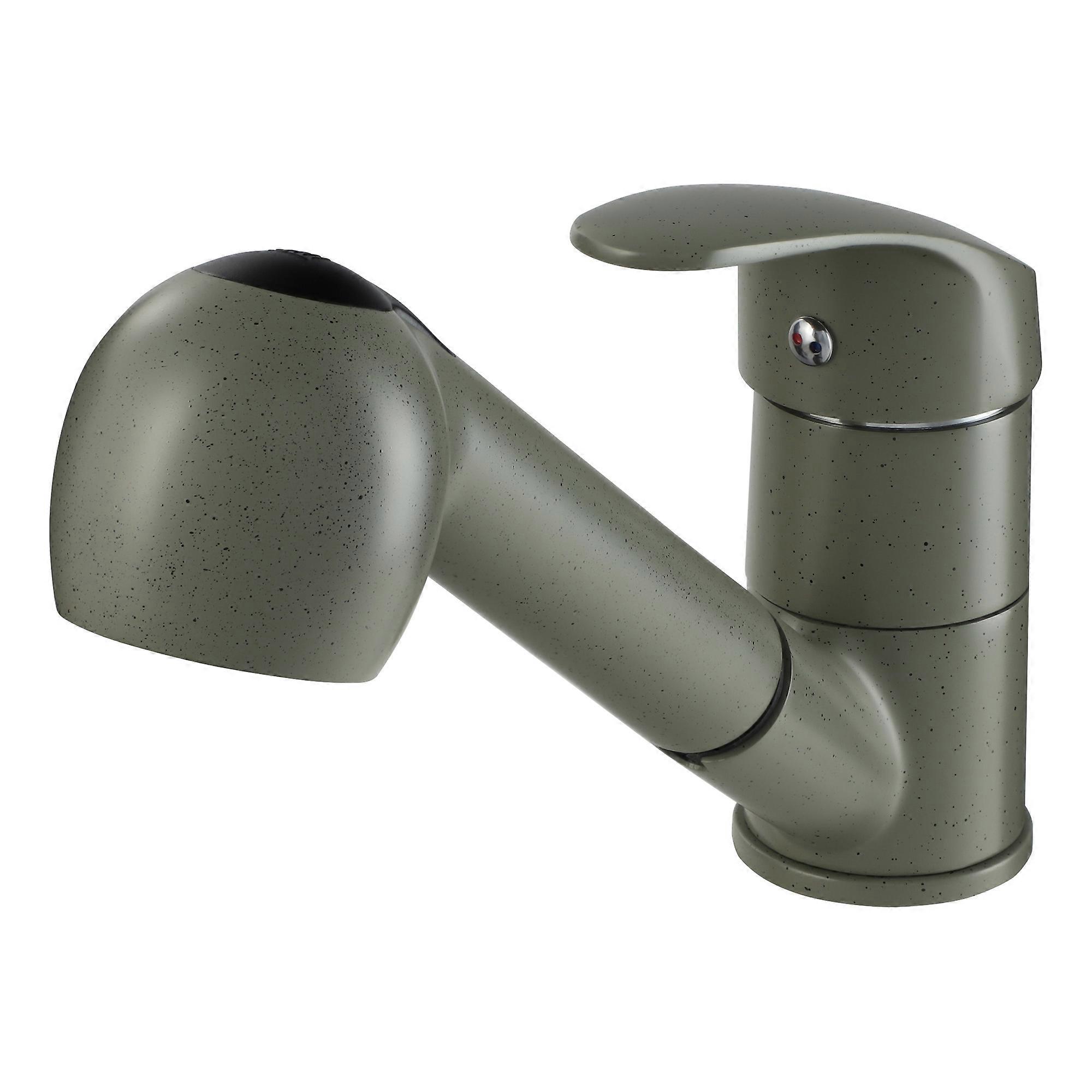 Standing kitchen mixer Gospo Atut with spout, grey