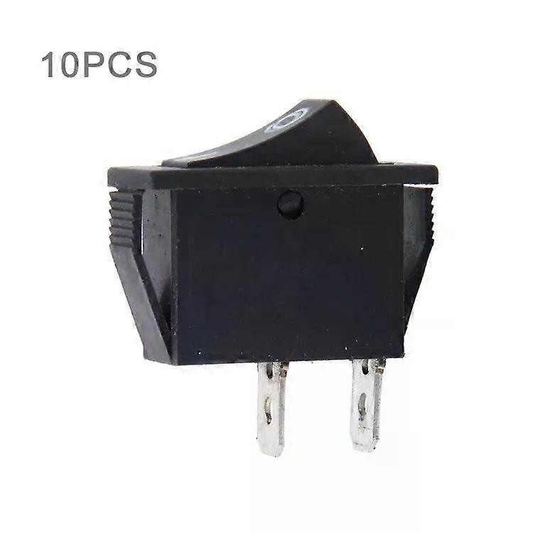 Car Push Button Switch-10 PCS Universal 2 Pin ON/OFF Caps -