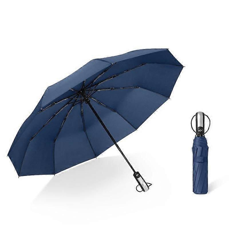 Umbrellas for Rain Automatic Folding Double Umbrella Large Size Windproof UV Protection for Men Sunny and Rainy Weather