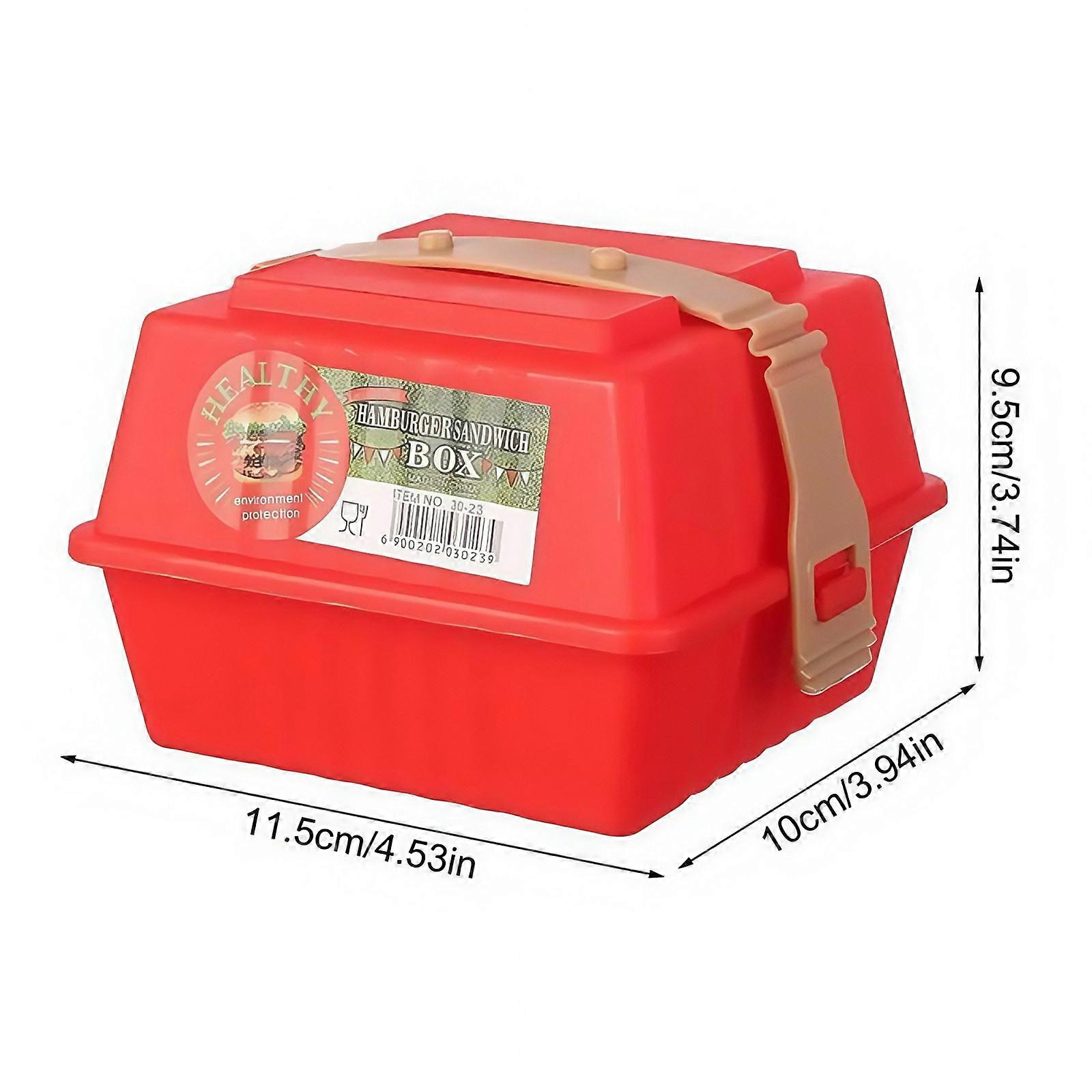 2025 Popular Portable Hamburger Bento Box PUW0590