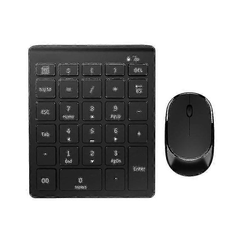 2.4g Wireless Mini Digital Keyboard For Laptop Pc Notebook Desktop