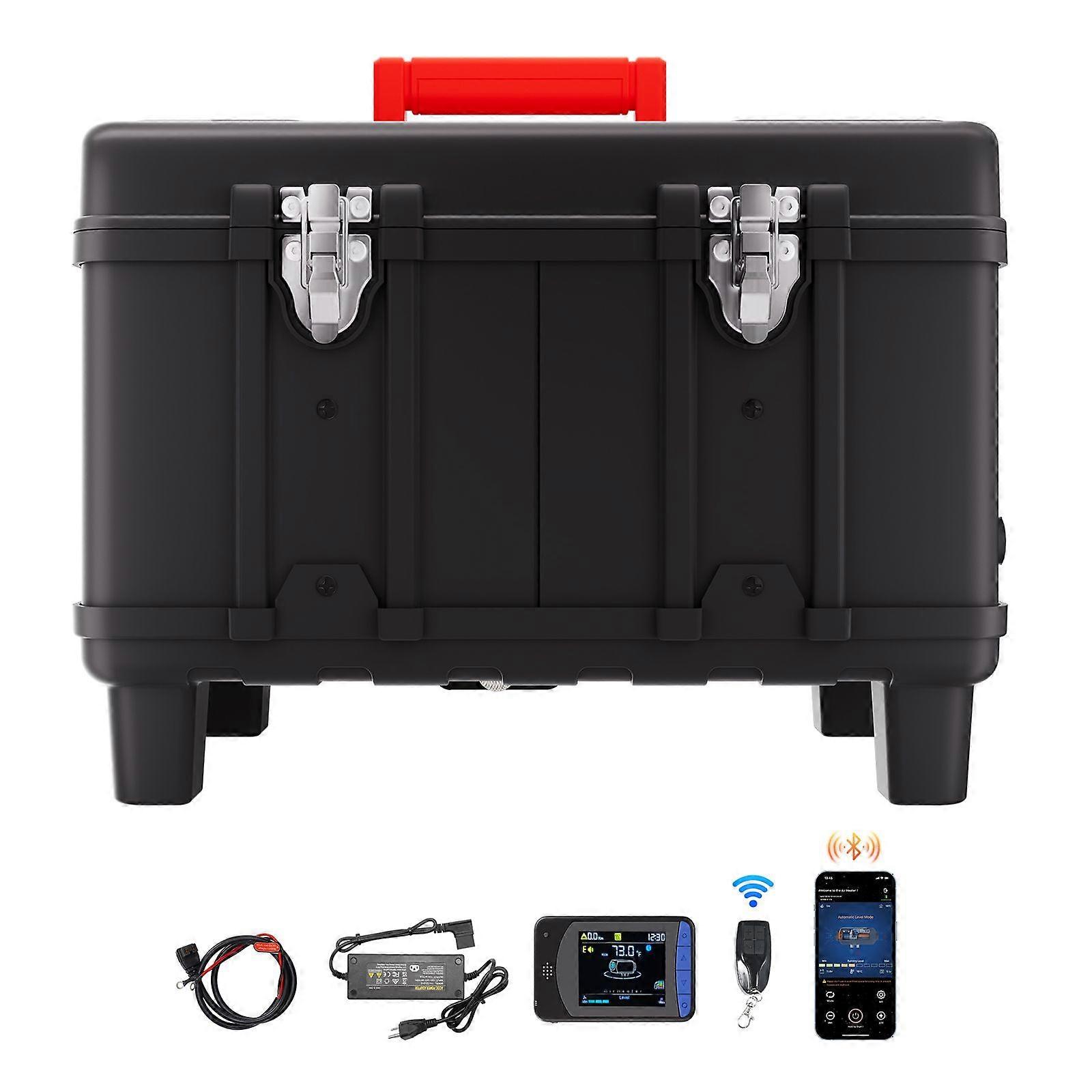 8KW θερμαντήρας ντίζελ, 12V/24V όλα σε ένα θερμαντήρα αέρα ντίζελ, με έλεγχο Bluetooth APP, τηλεχειριστήριο και οθόνη, συναγερμός CO