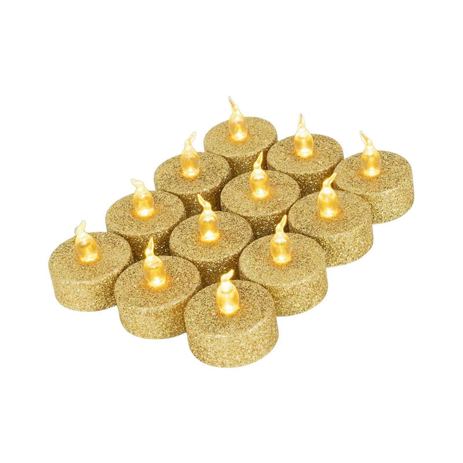 electronic candle Yellow