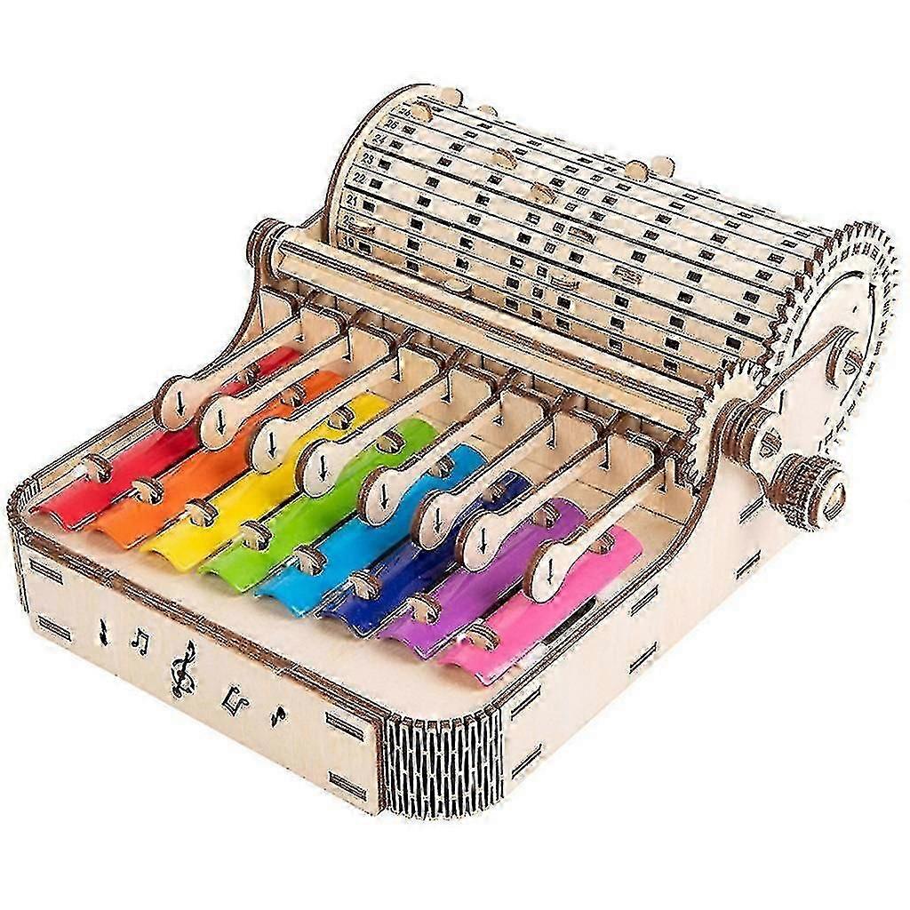 Hand Crank Xylophone Orff Percussion Rhythm Device For Preschool Education