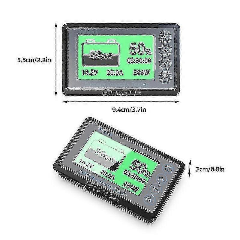 Tf03k Coulomb Meter Touring Car Battery Level Indicator Voltmeter-dt