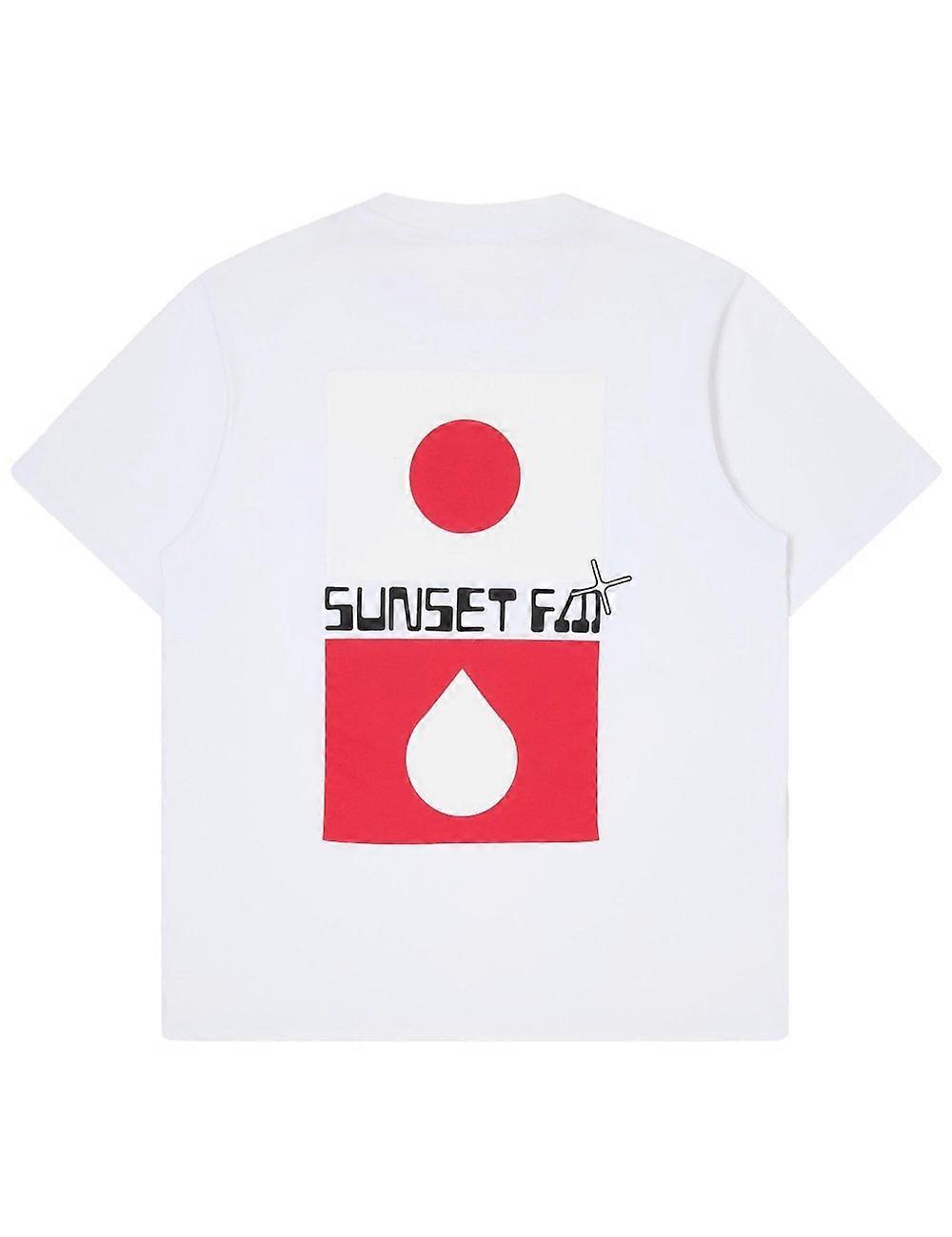 Men's Edwin Jeans Sunset Fm T-shirt - White