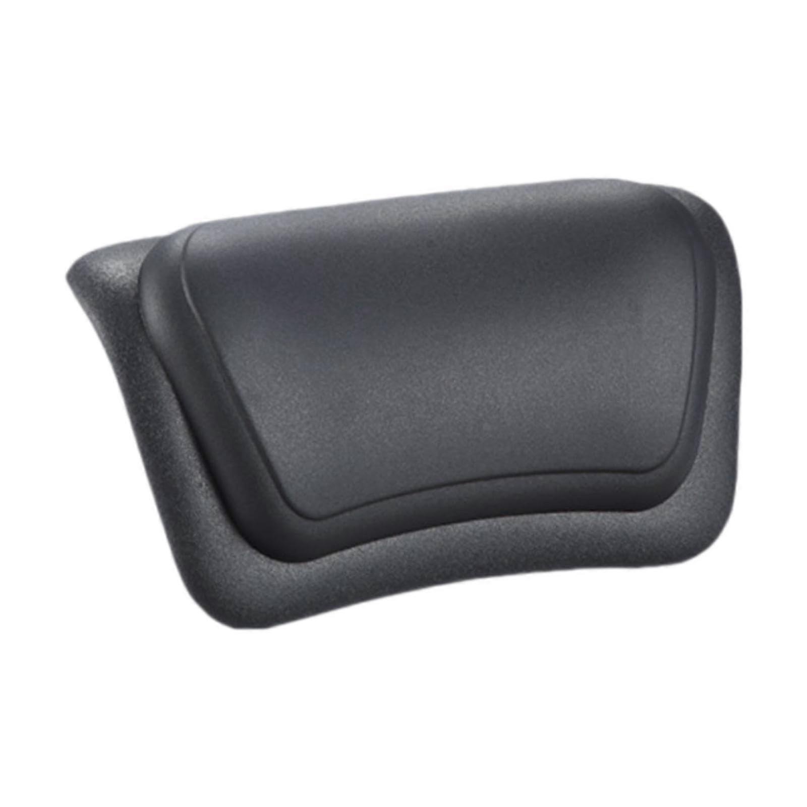 Oreiller de baignoire Appui-tête Accessoires de soutien confortables Oreiller de bain pour baignoire Pour salle de bain Hôtel Trempage Détente, Noir