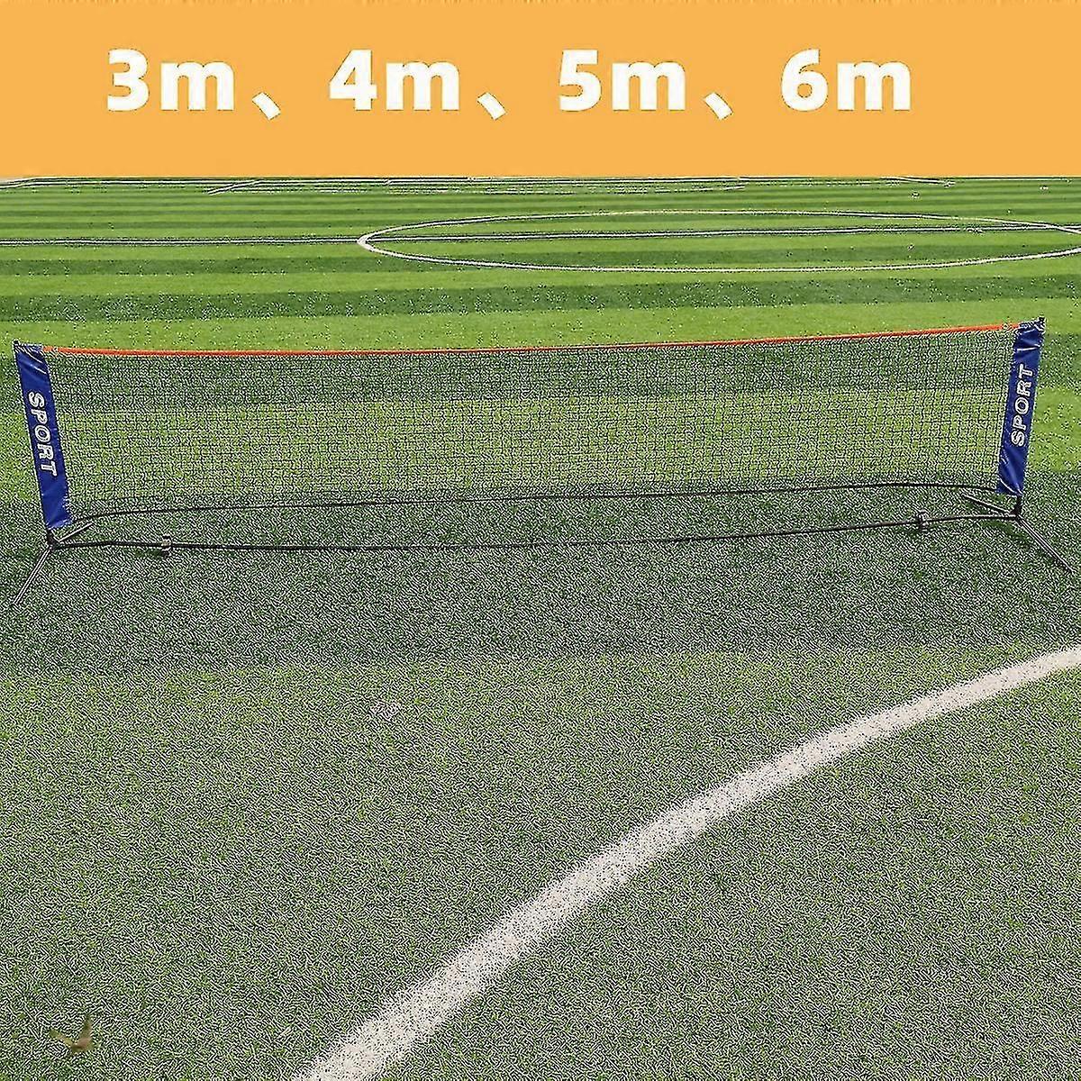 Pliage portable Simple 3m 4m 5m 6m Tennis Net Badminton Net