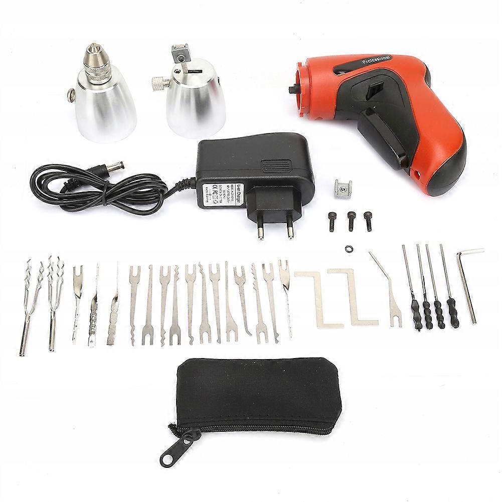 コードレス電動ロックピックガンキット