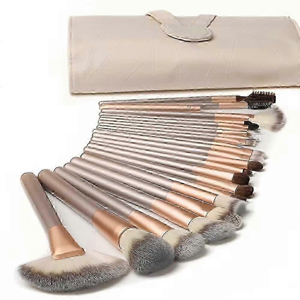 Makeup Brushes Sets Professional 24 Pcs Make Up Brushes Premium Synthetic Foundation Brushes