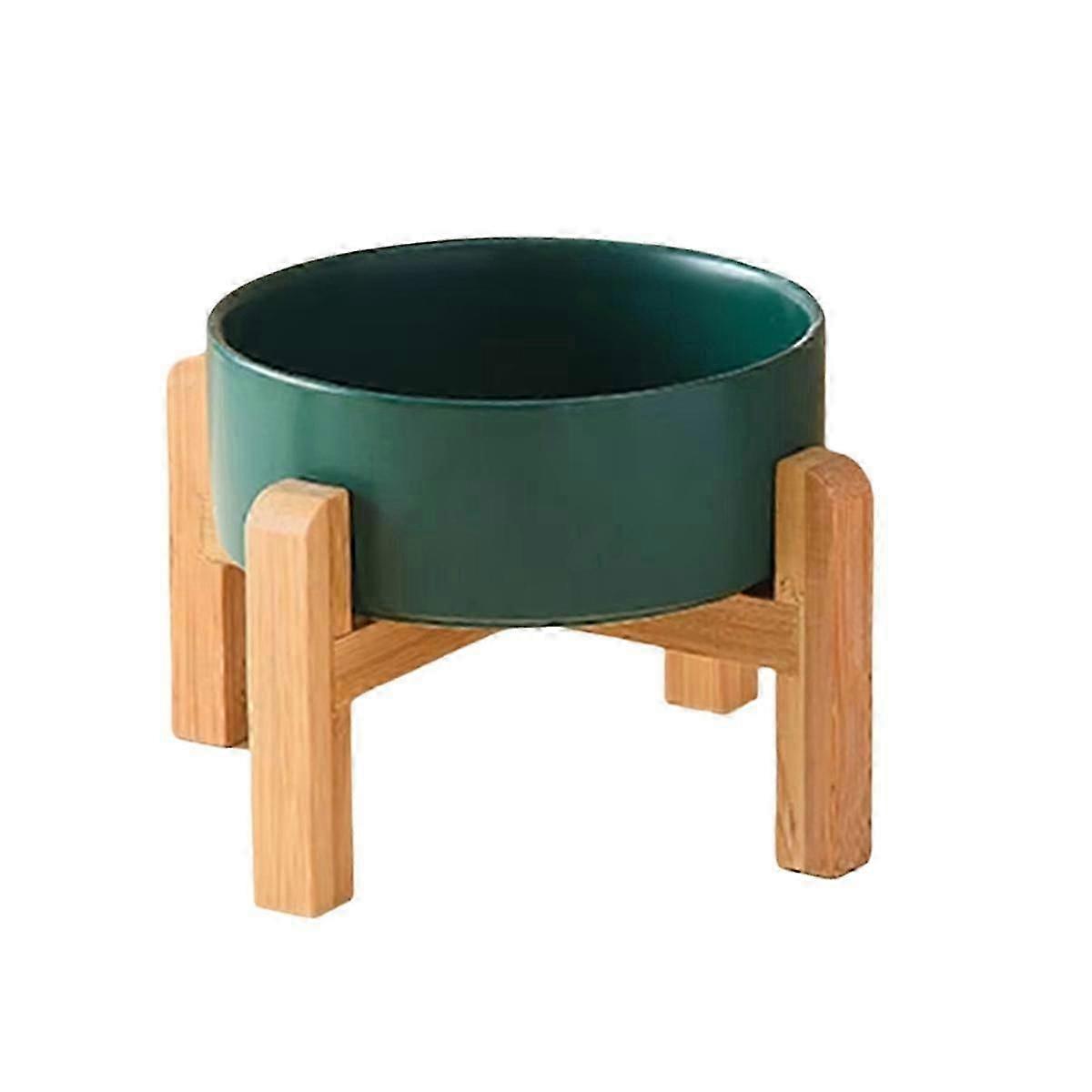 大型犬用ボウルダブルセラミック高架ペットフード給水器小型中型大型犬用給餌供給