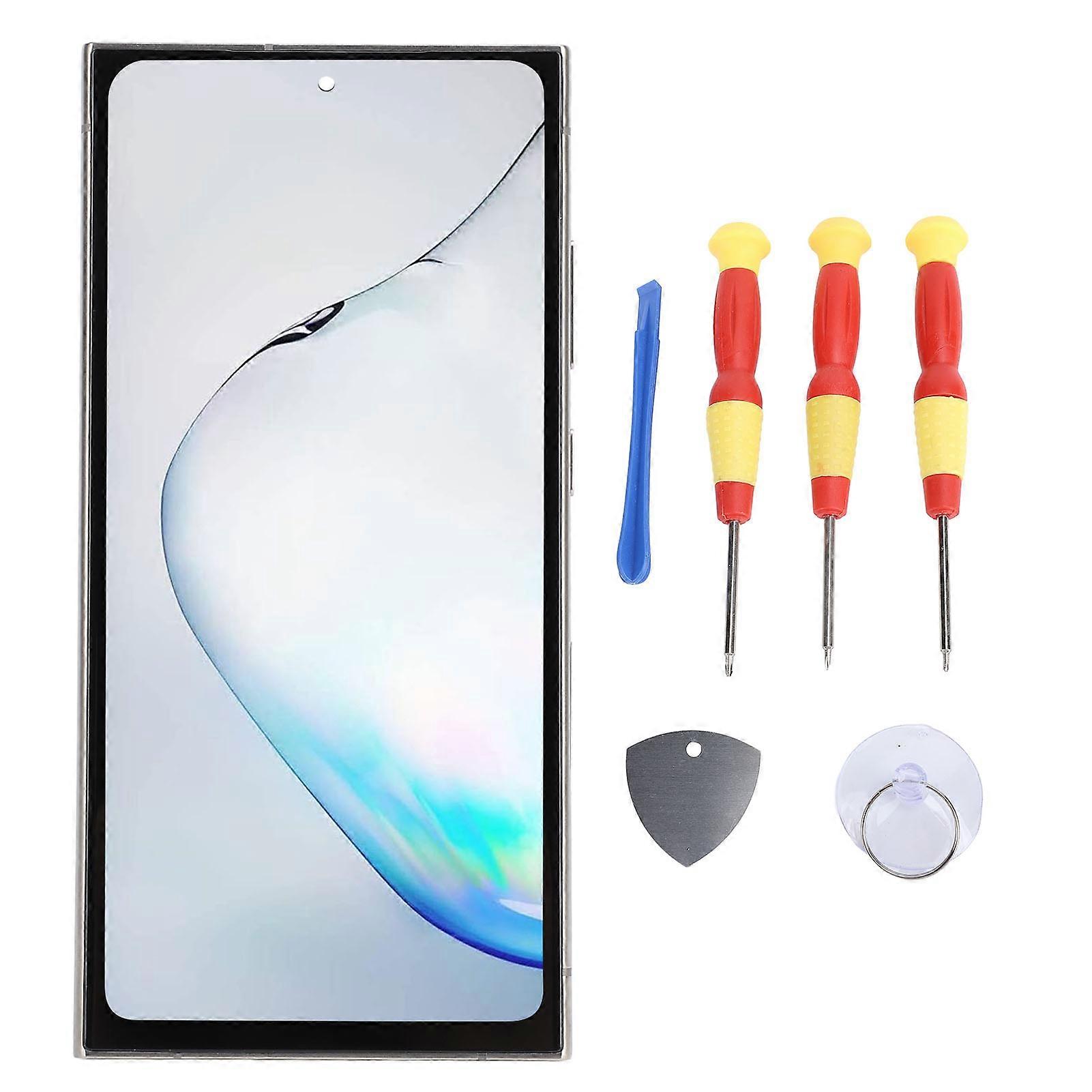 Galaxy S24 Ultra US Version Grey OLED Screen Replacement Kit with Tools and Frame
