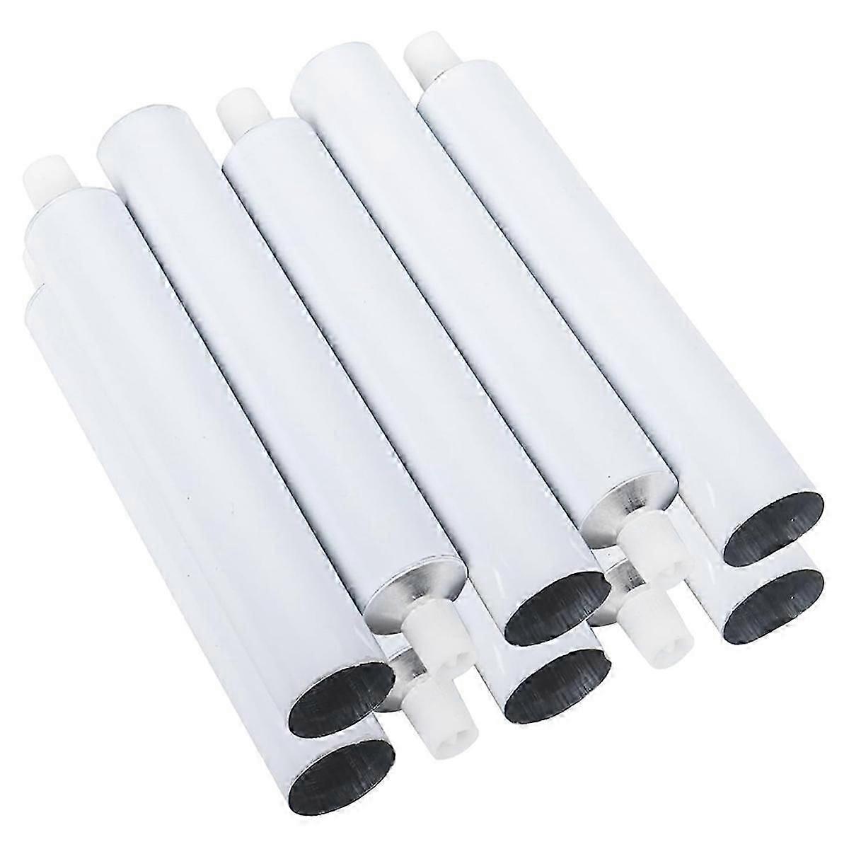 10 Pcs Empty Aluminum Paint Tubes, 60 Ml Paint Tubes